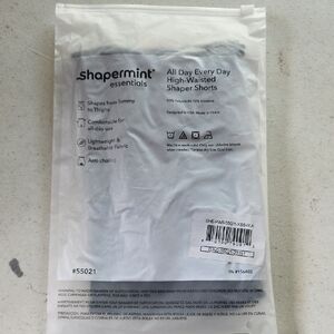 Shapermint Essentials High-Waisted Shaper Shorts - Black